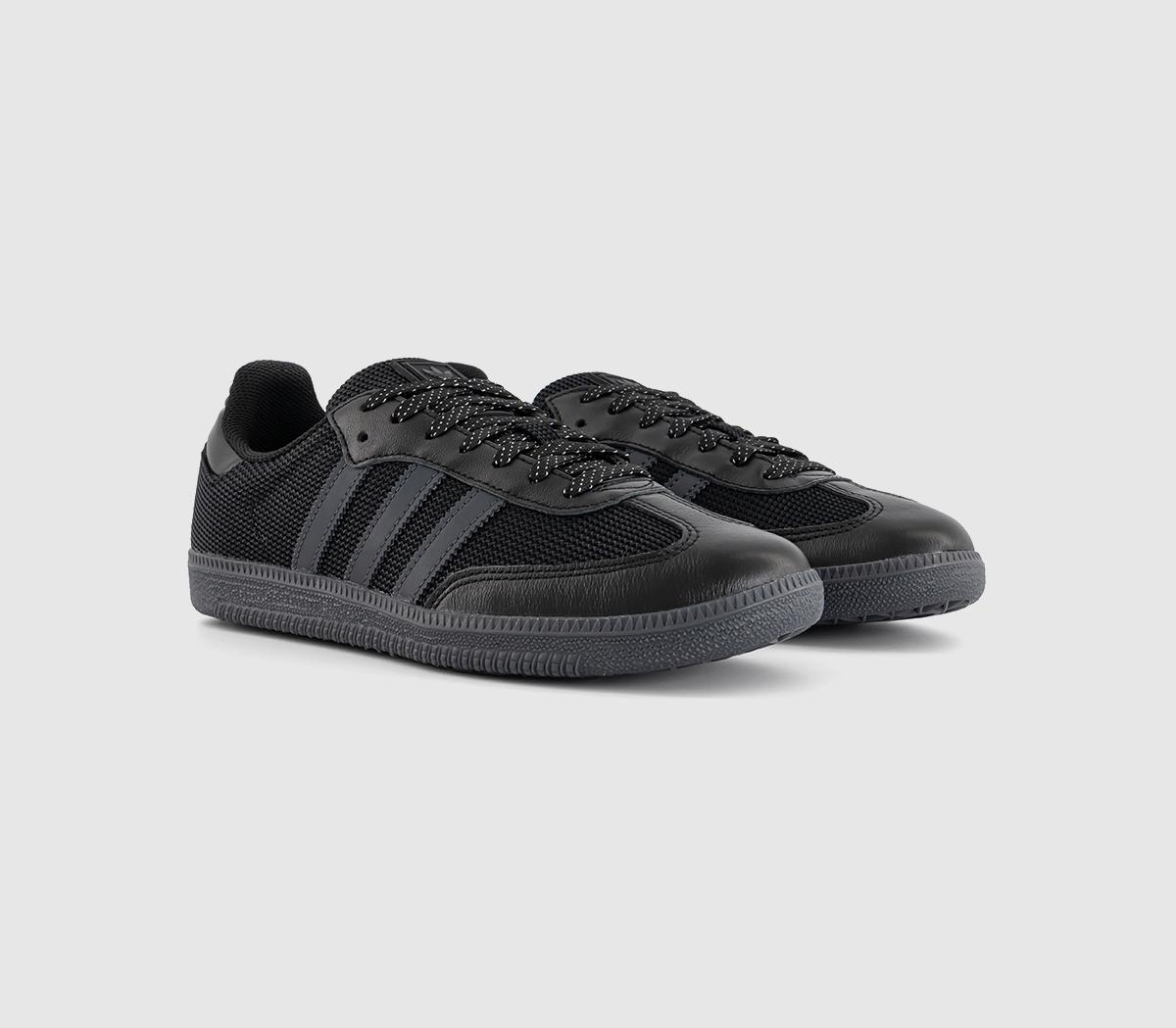 adidasSamba OG TrainersBlack Carbon Silver Metallic