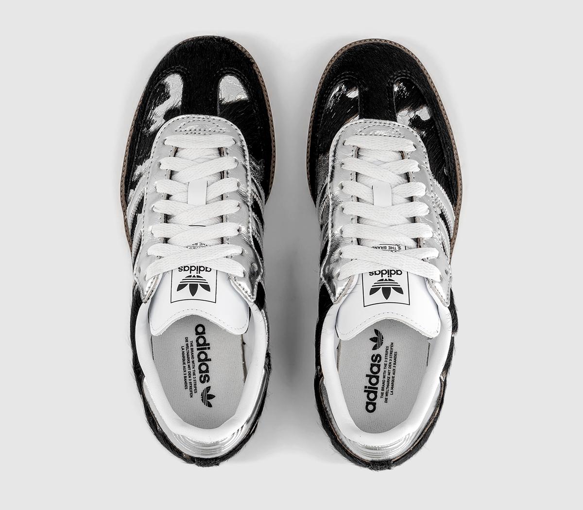 adidasSamba OG TrainersBlack Silver Metallic White