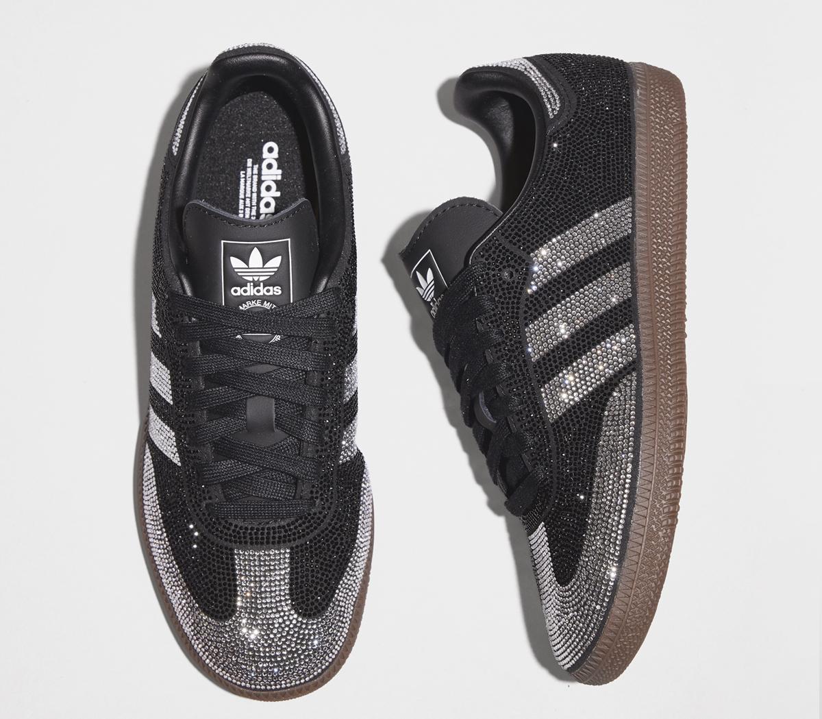 adidasSamba OG TrainersCrystal Black Black Silver