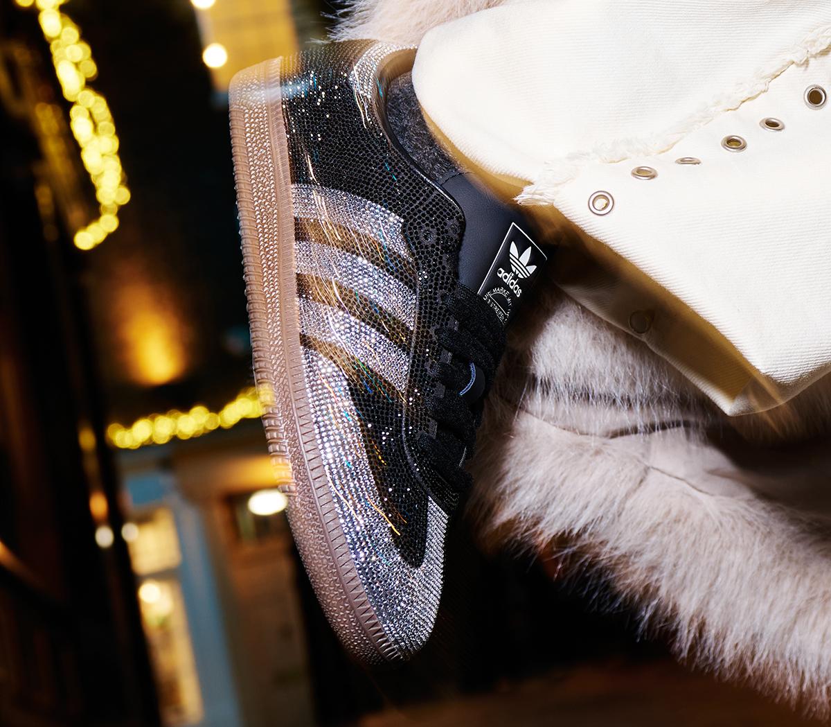 adidas gazelle silver green womens Adidas Samba OG 'Rhinestone'  DTLR