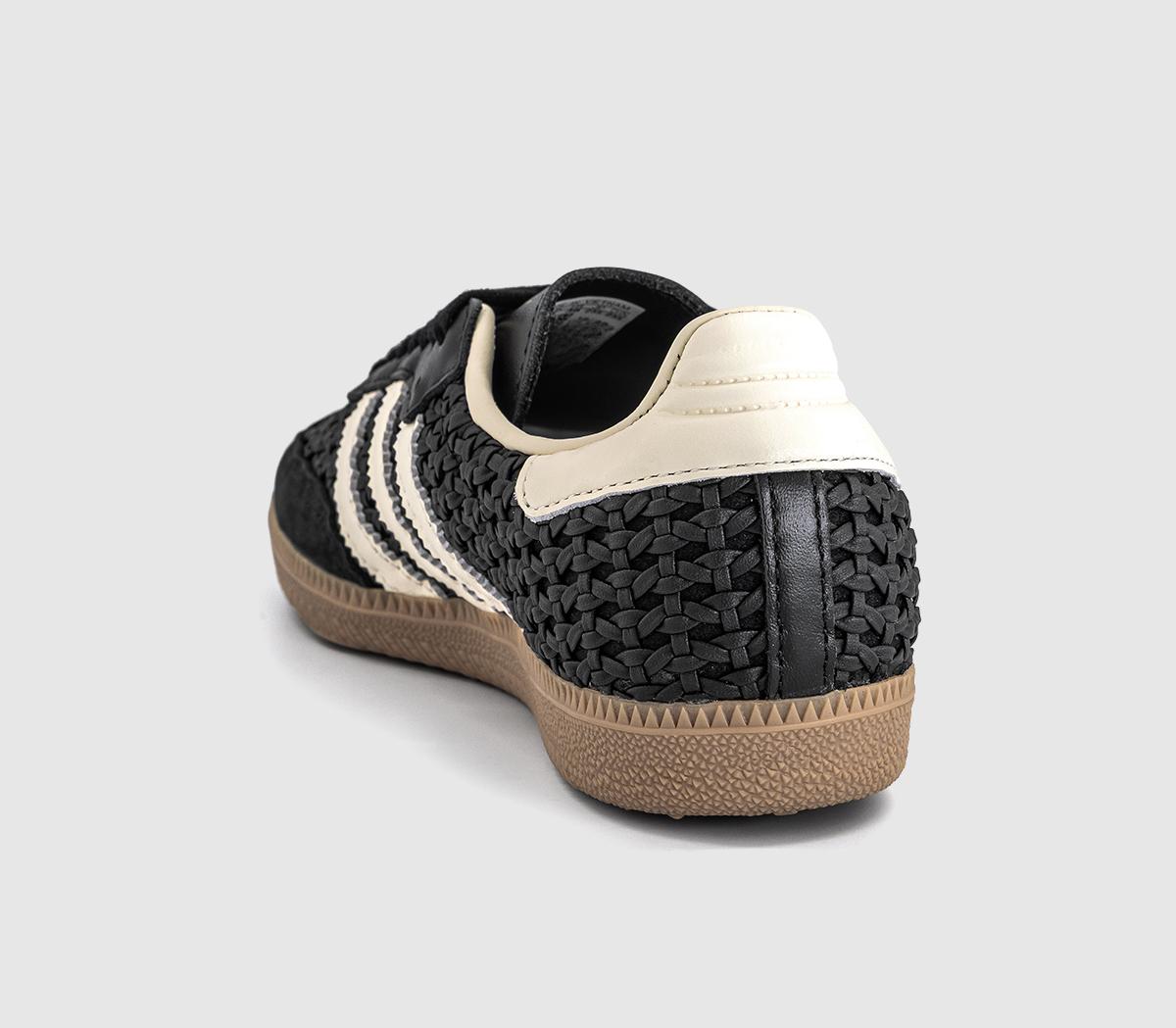 adidasSamba OG TrainersCore Black Cream White Gold Metallic