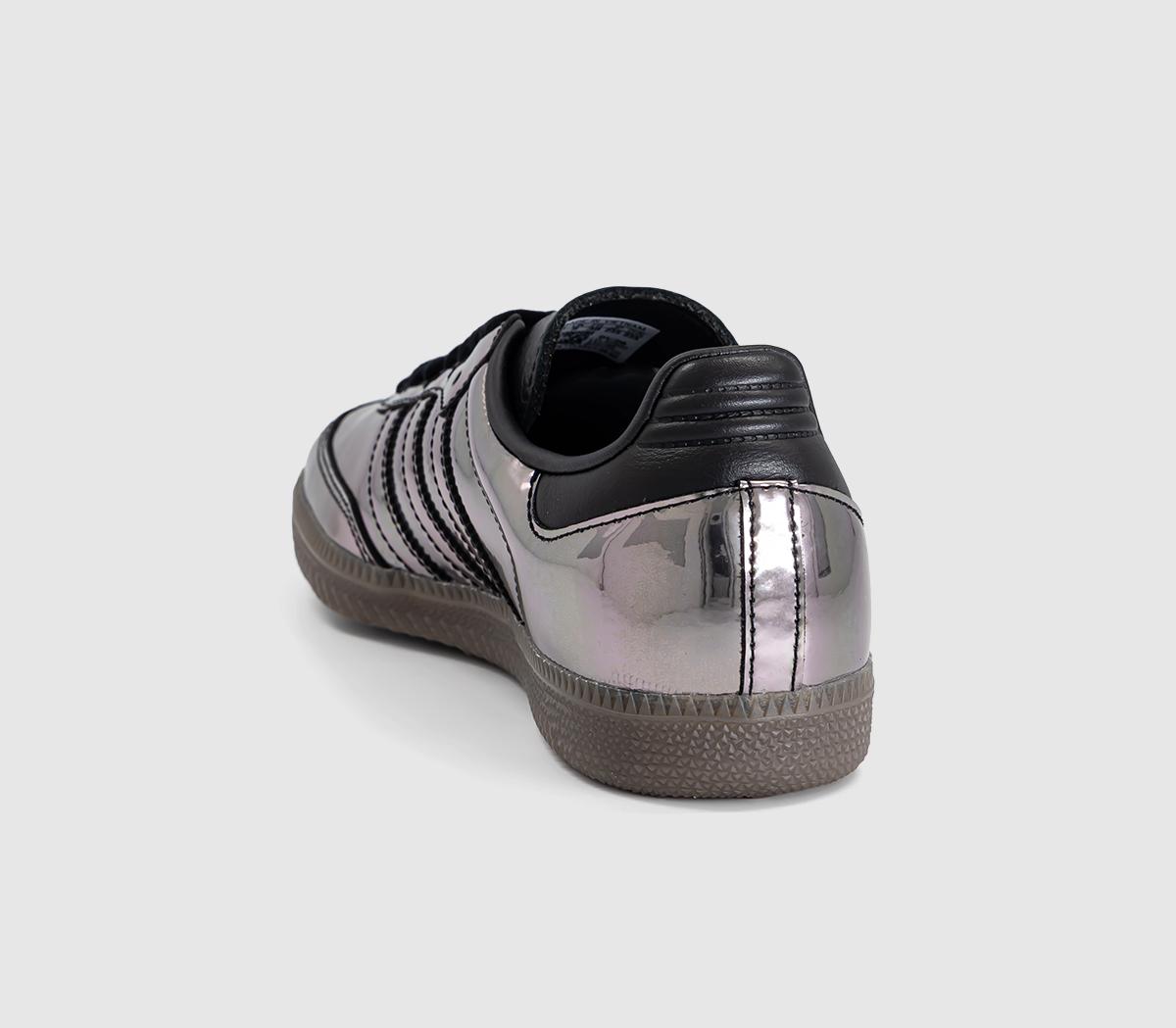 adidasSamba OG TrainersMetallic Black Black Gum