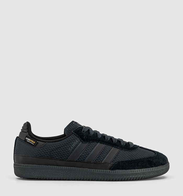 adidas Samba Og Trainers Core Black Night Grey Lucid Red