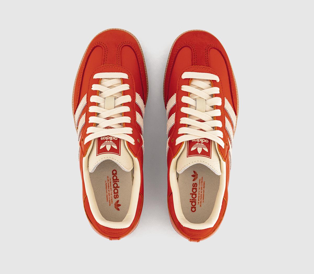 adidas Samba OG Trainers adidas Samba OG Trainers Collegiate Orange Cream White Gum