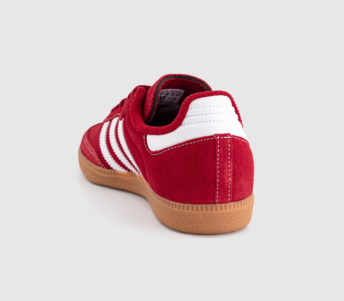 adidasSamba OG TrainersVictory Red White Gum
