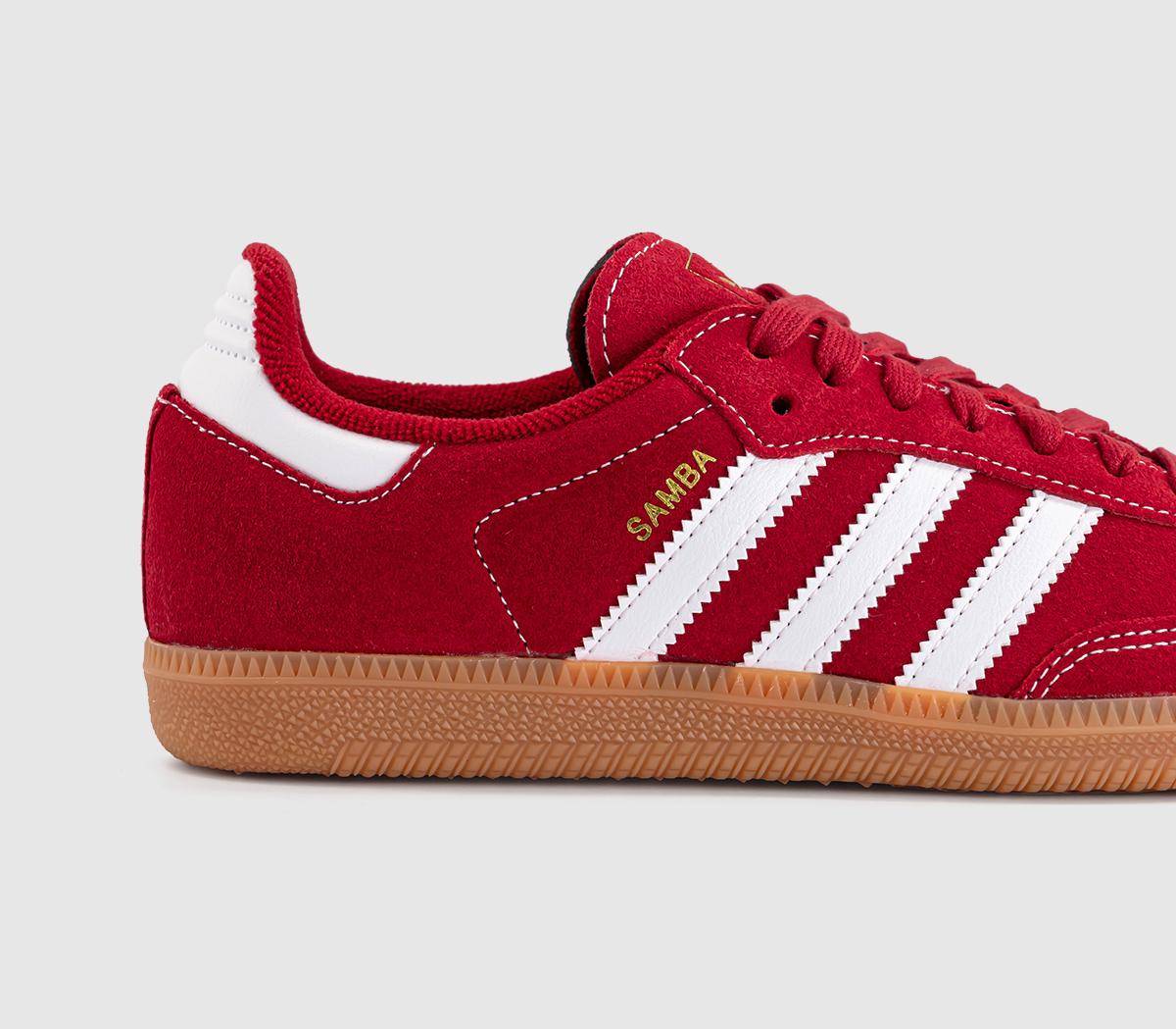 adidasSamba OG TrainersVictory Red White Gum
