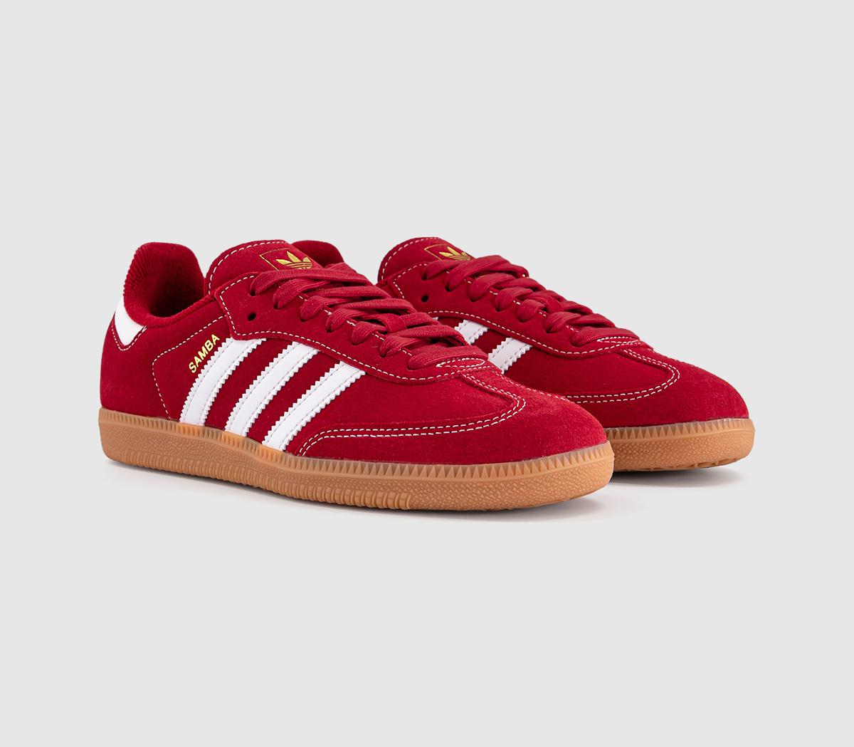 adidasSamba OG TrainersVictory Red White Gum