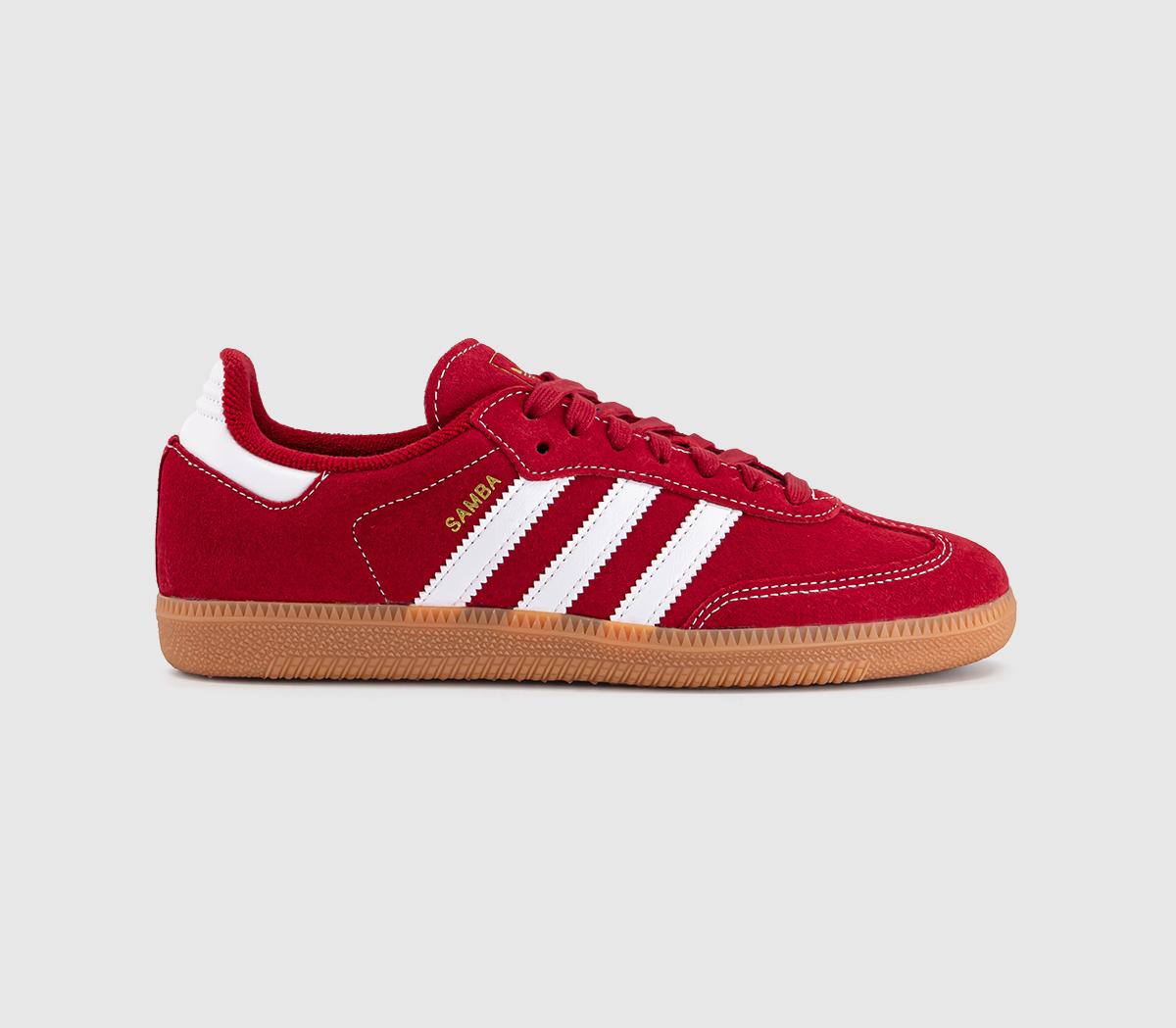 adidasSamba OG TrainersVictory Red White Gum