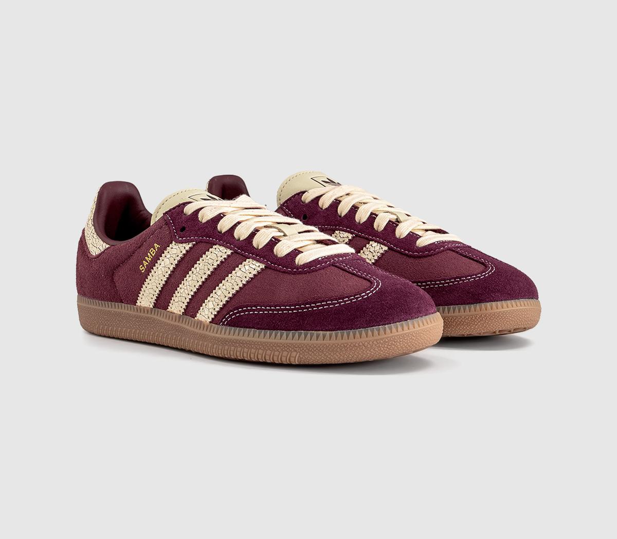 adidasSamba OG TrainersShadow Red Warm Vanilla Gum