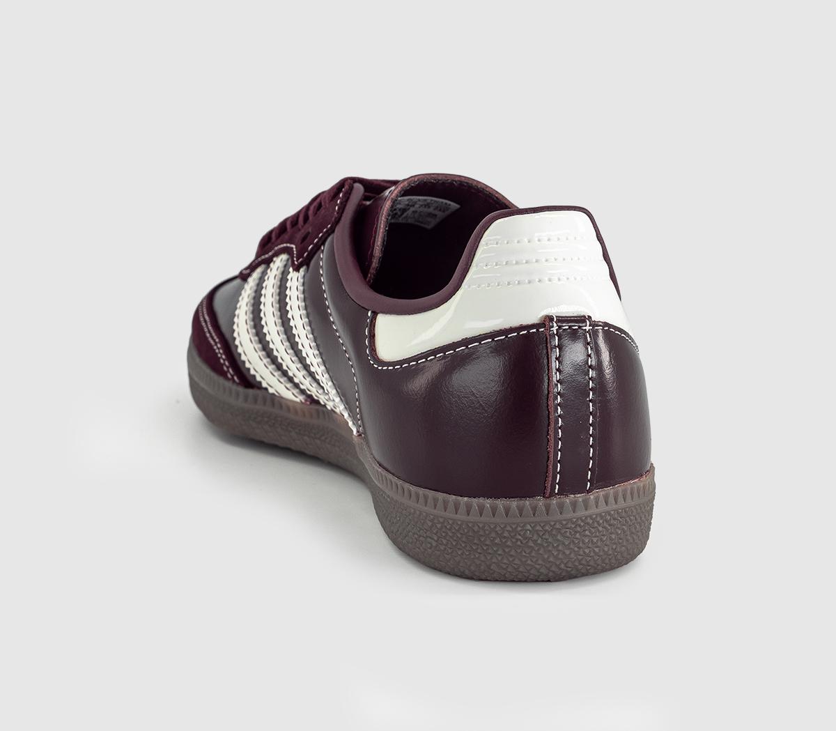 adidasSamba OG TrainersMaroon Off White Gold Metallic