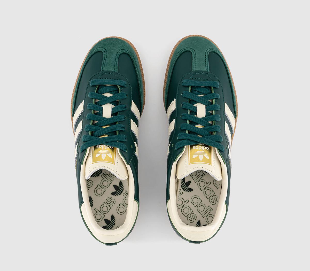 adidasSamba OG Trainers adidasSamba OG TrainersCollegiate Green Cream White Gold Met