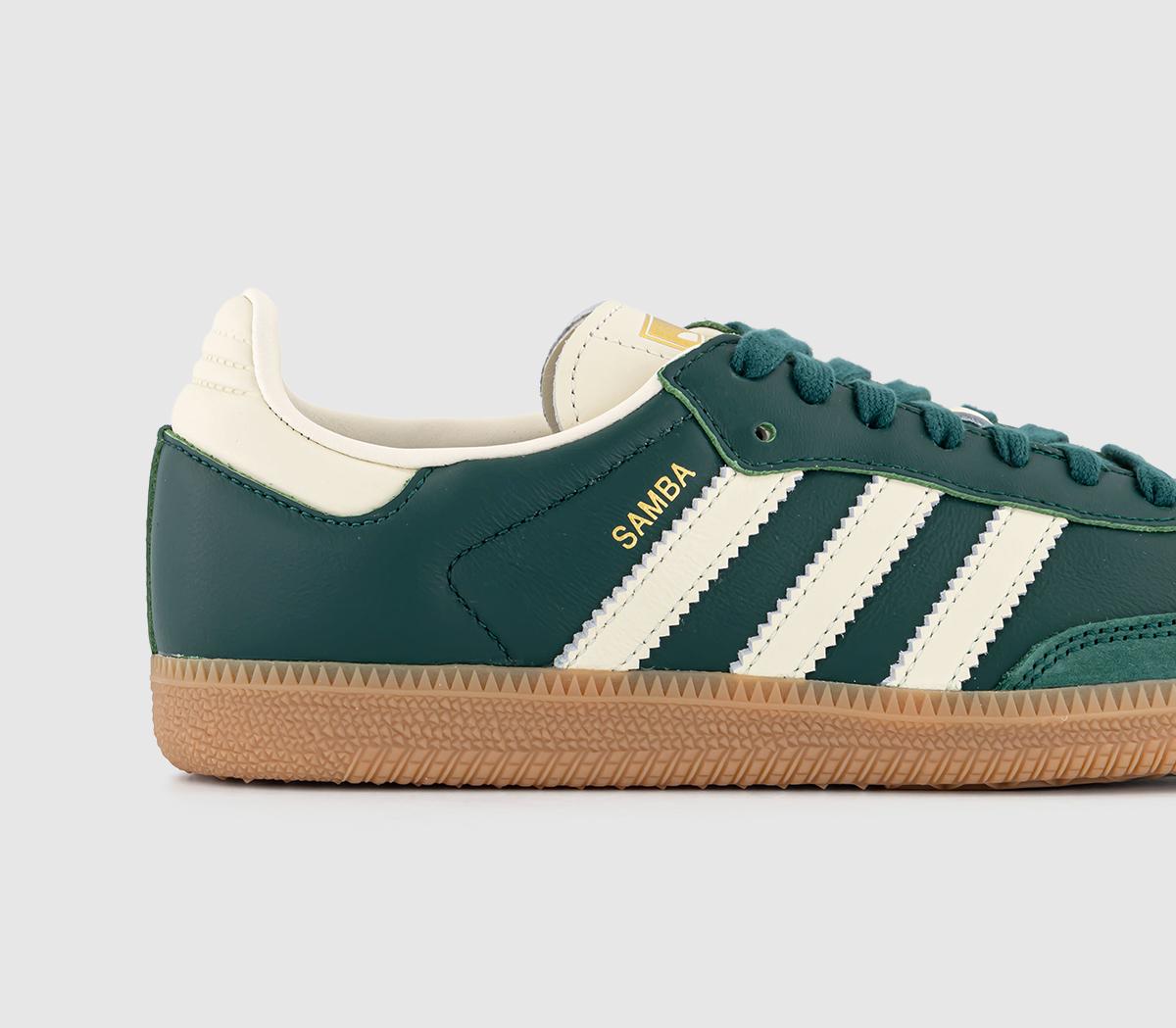 adidasSamba OG Trainers adidasSamba OG TrainersCollegiate Green Cream White Gold Met
