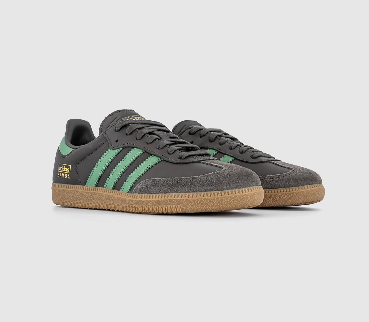 adidasSamba OG TrainersShadow Olive Preloved Green Gum
