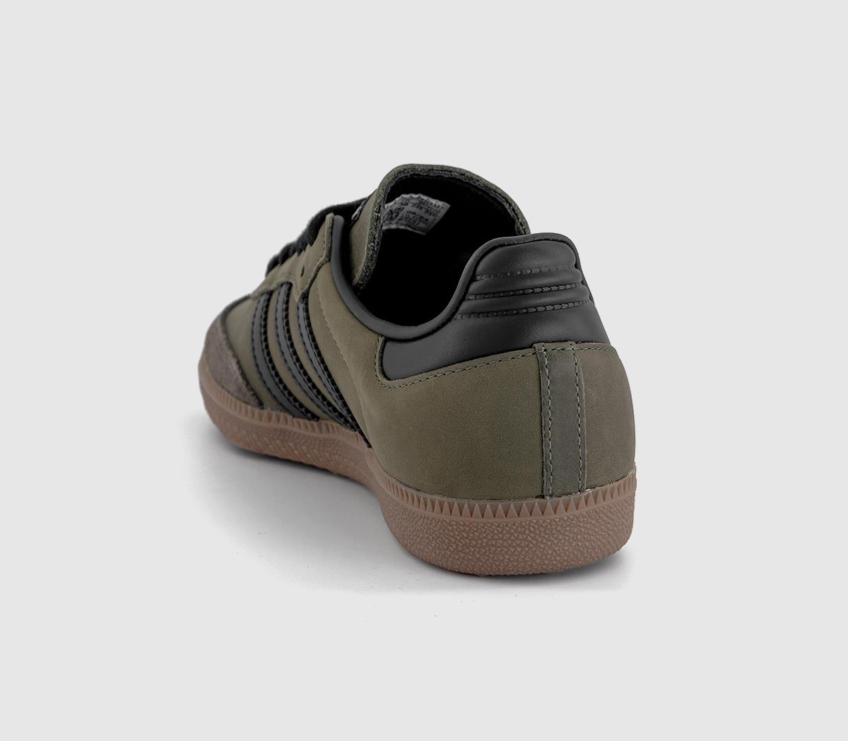 adidasSamba OG TrainersBase Green Core Black Brown Desert