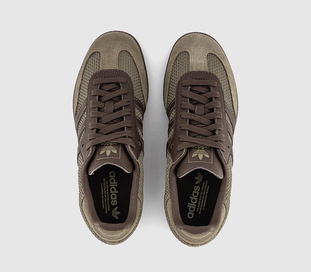 adidasSamba OG TrainersOrbit Green Cargo Brown Gum