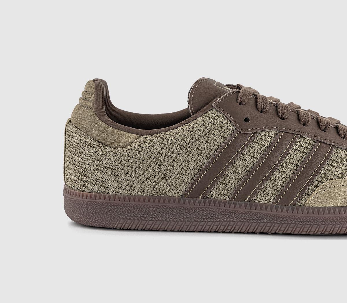 adidasSamba OG TrainersOrbit Green Cargo Brown Gum