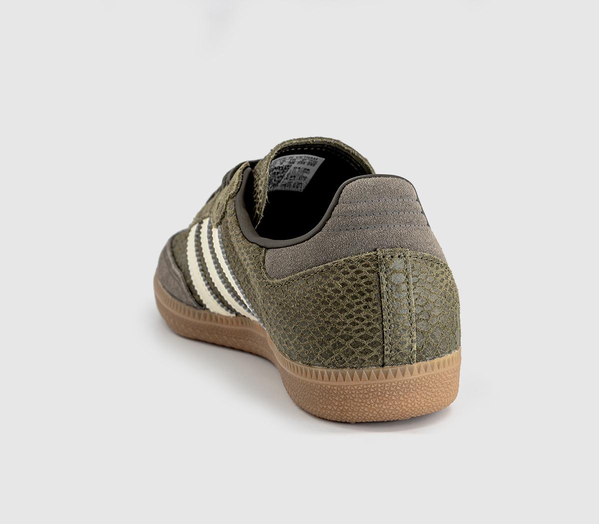 adidasSamba OG TrainersFocus Olive Offwhite Gum