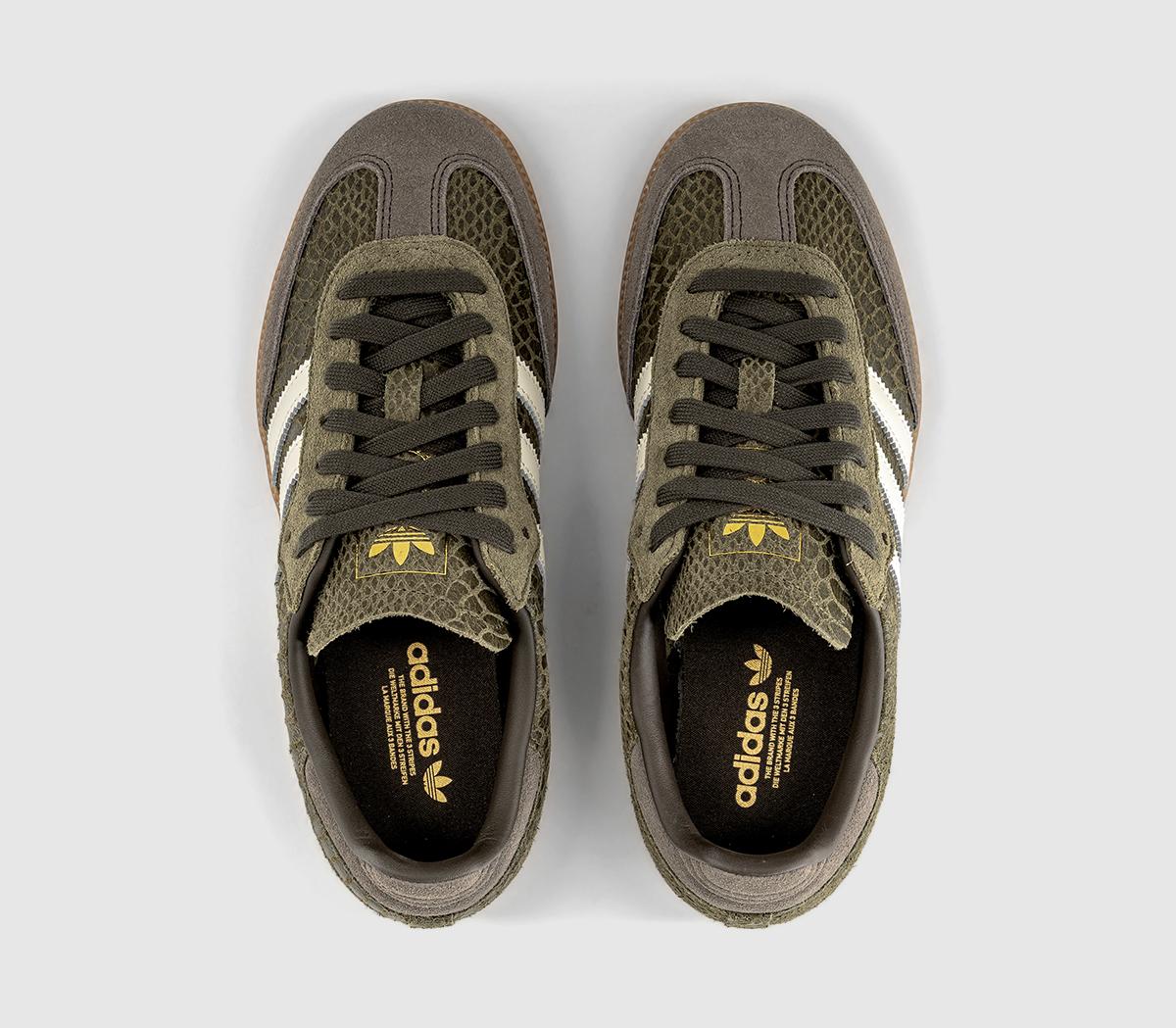 adidasSamba OG TrainersFocus Olive Offwhite Gum