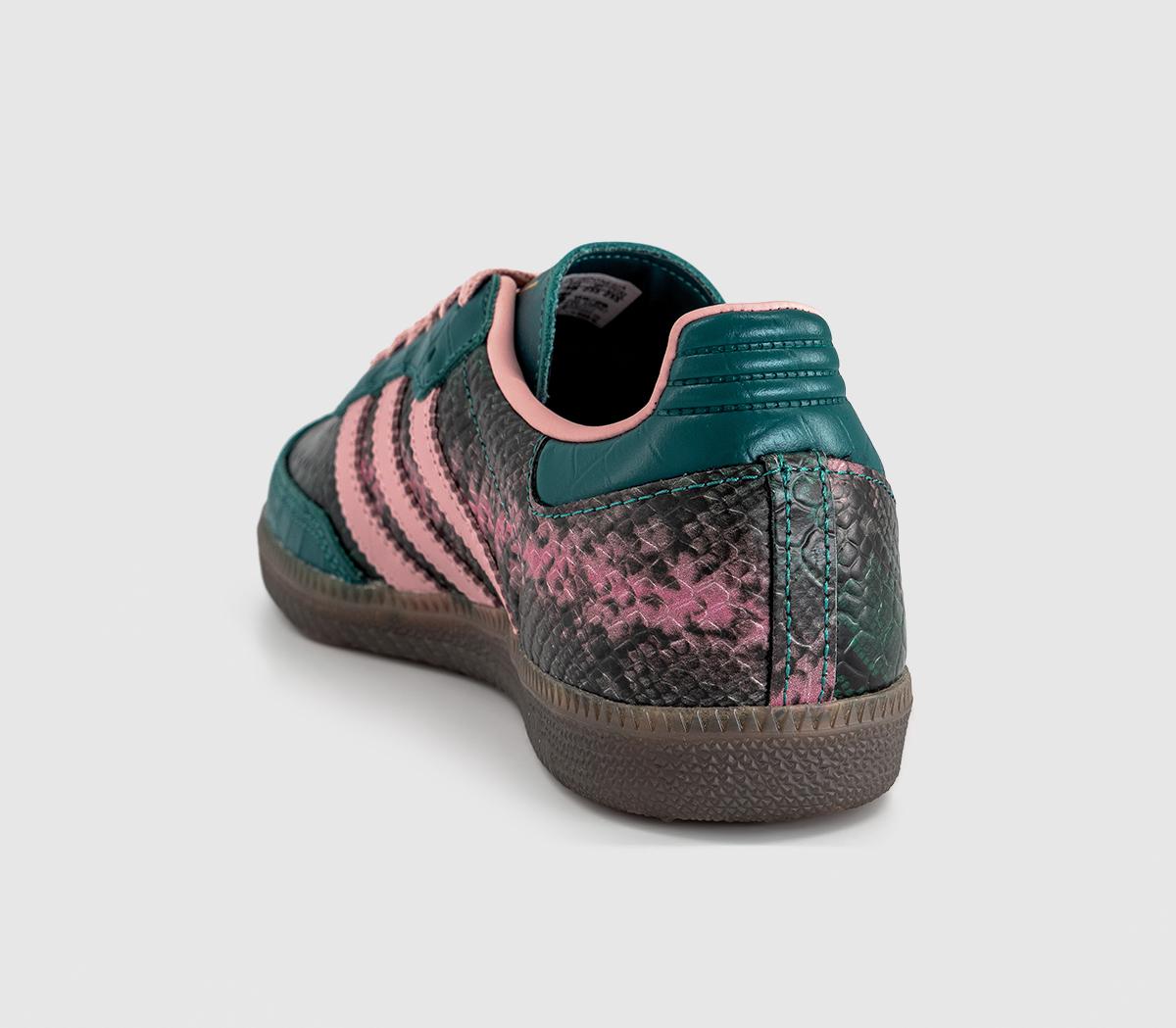 adidasSamba OG TrainersSnake Rich Green Wonder Mauve Gold Metallic