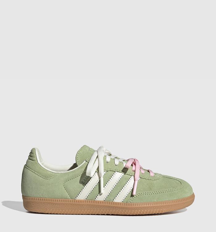 adidas Molly-Mae Samba OG Trainers Matcha Clear Pink