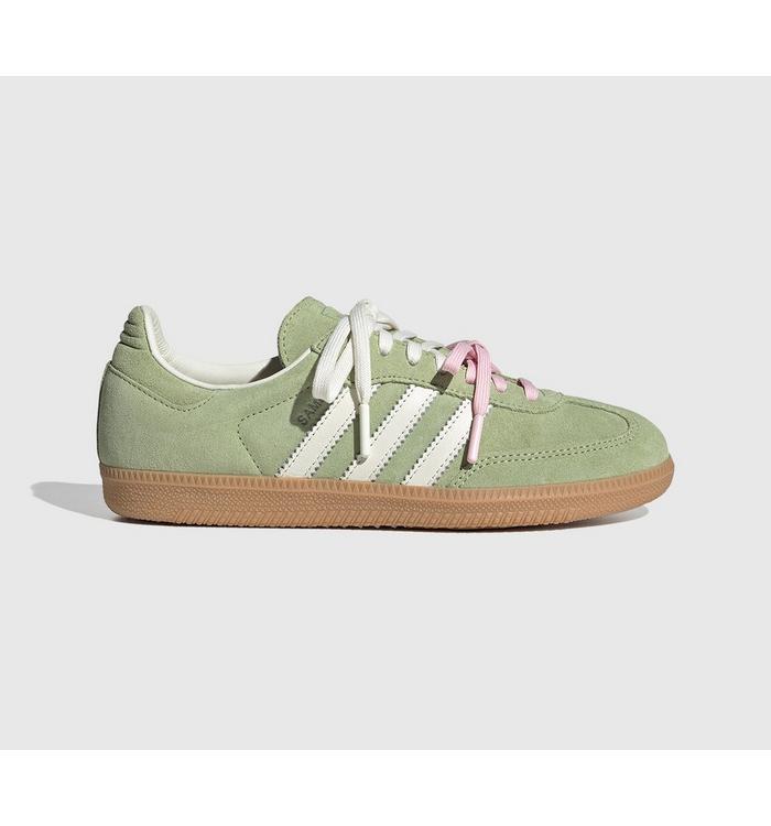 Molly-Mae Samba OG Trainers - Matcha Clear Pink