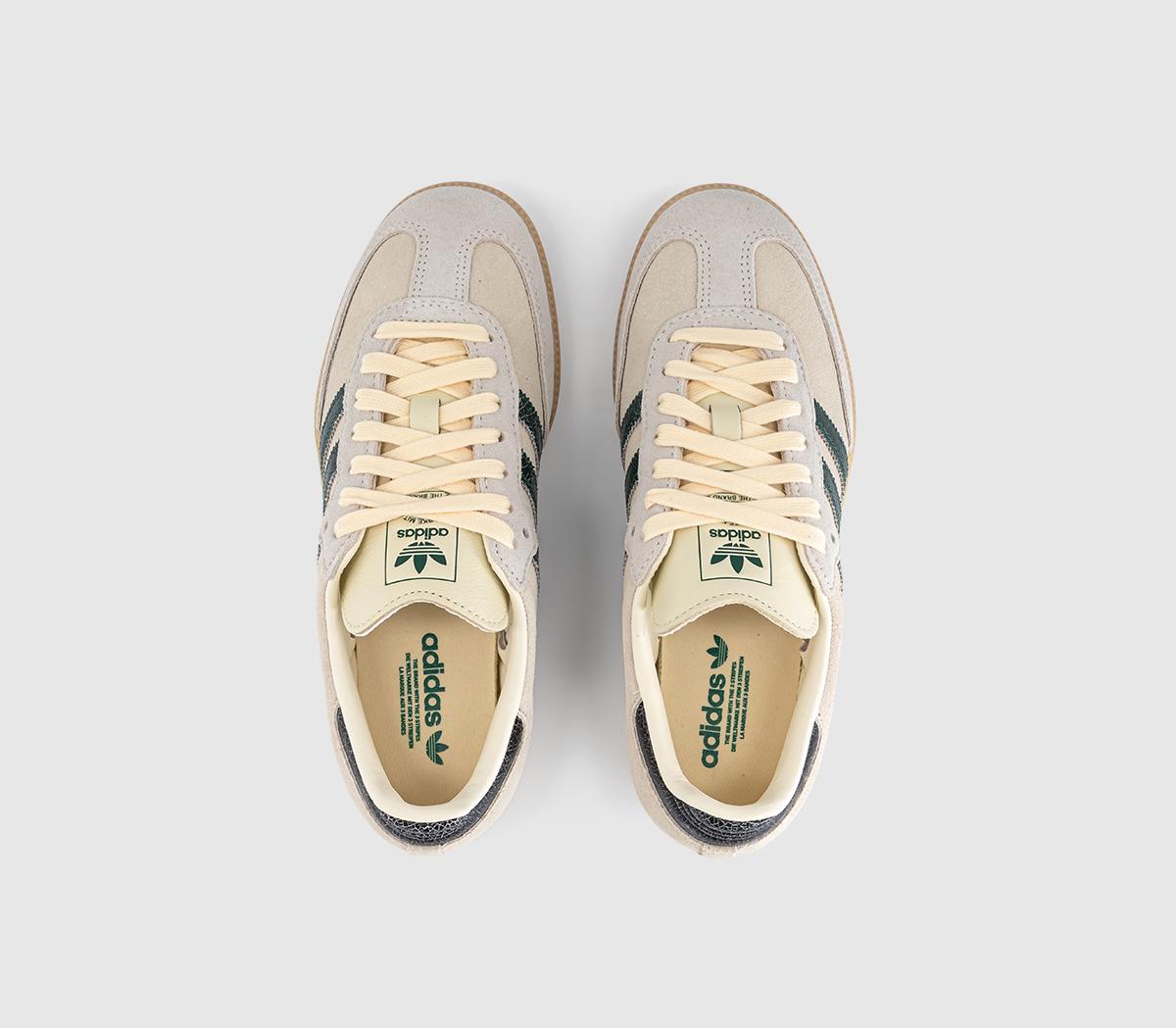 adidasSamba OG TrainersCream White Collegiate Green Magic Beige