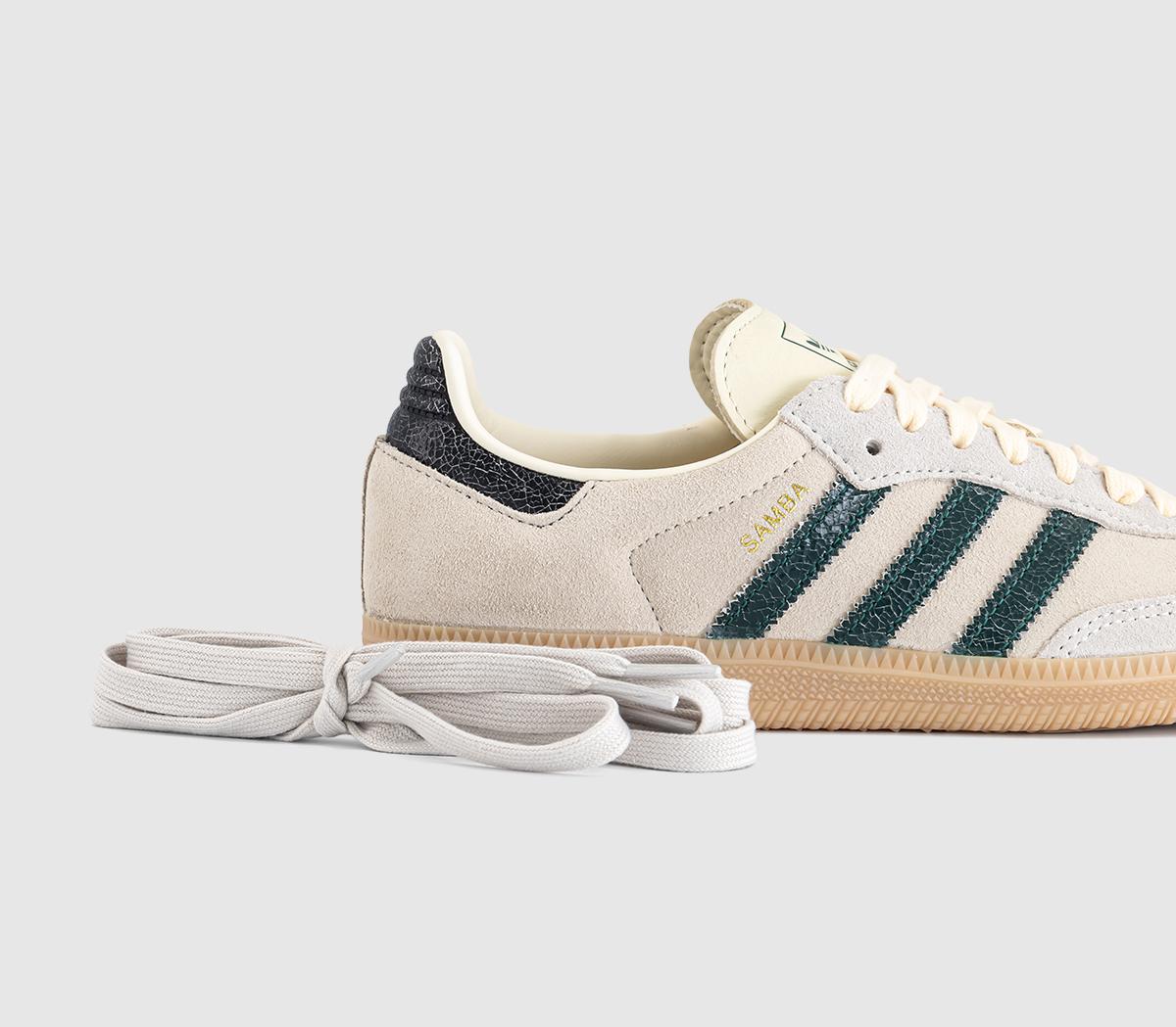 adidasSamba OG TrainersCream White Collegiate Green Magic Beige