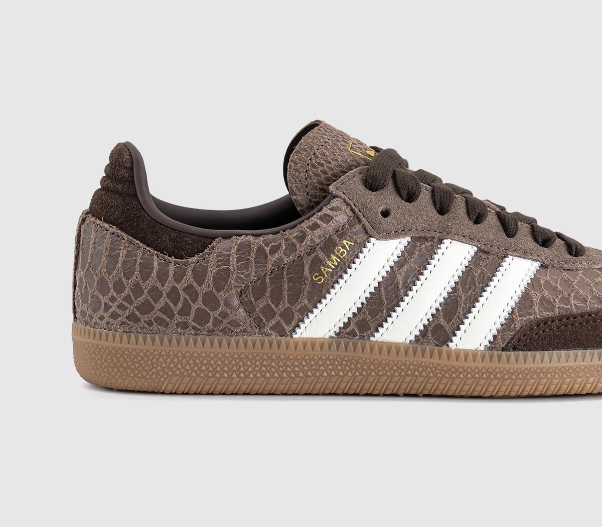 adidasSamba OG TrainersBrown Earth Strata Offwhite Gum