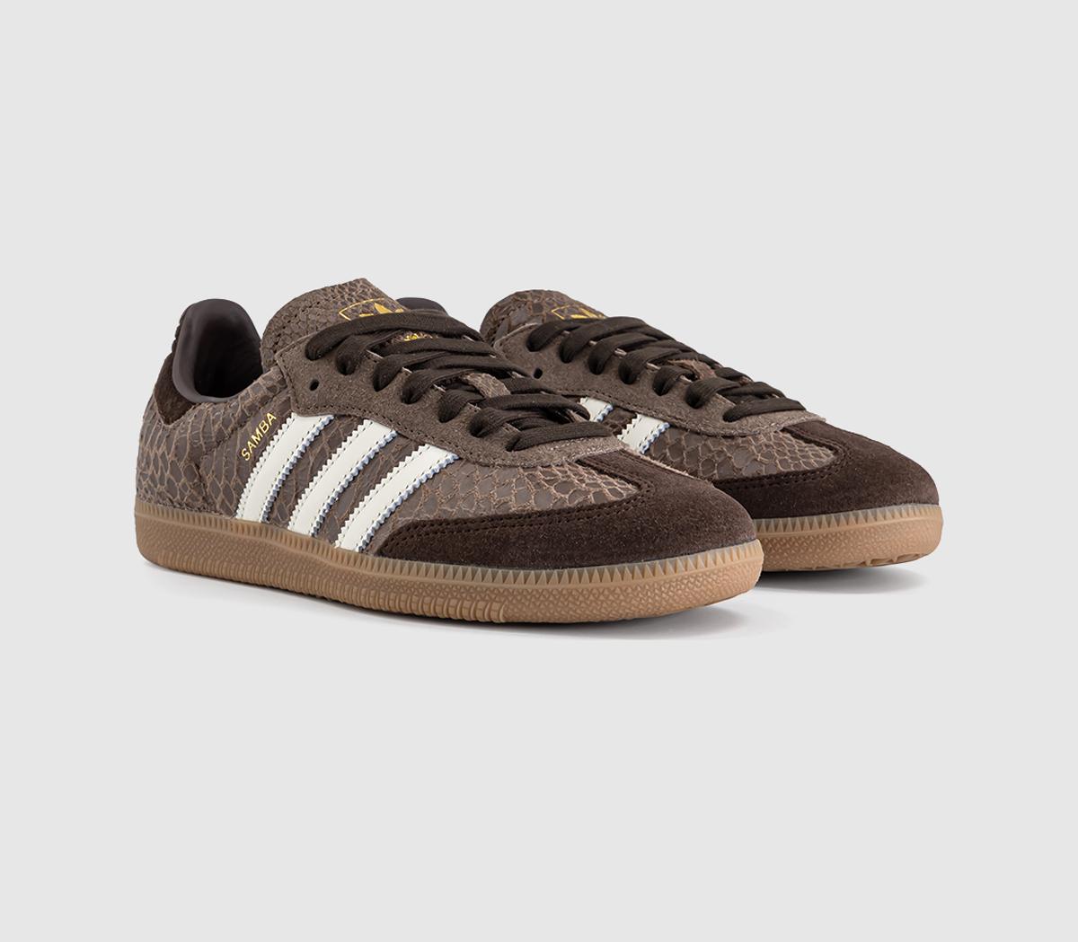 adidasSamba OG TrainersBrown Earth Strata Offwhite Gum