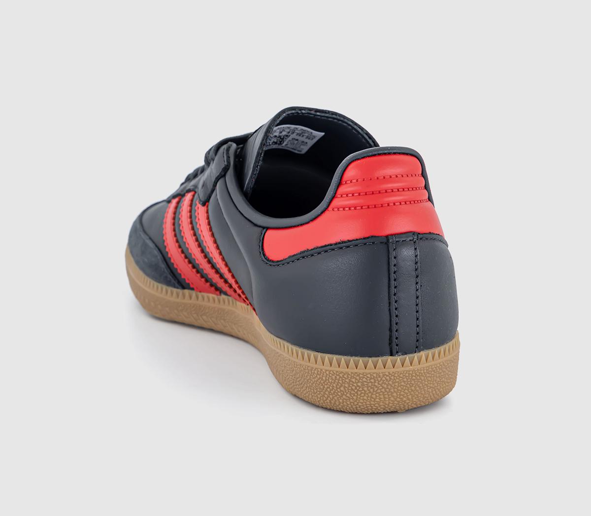 adidasSamba OG TrainersCarbon Better Scarlet Gum