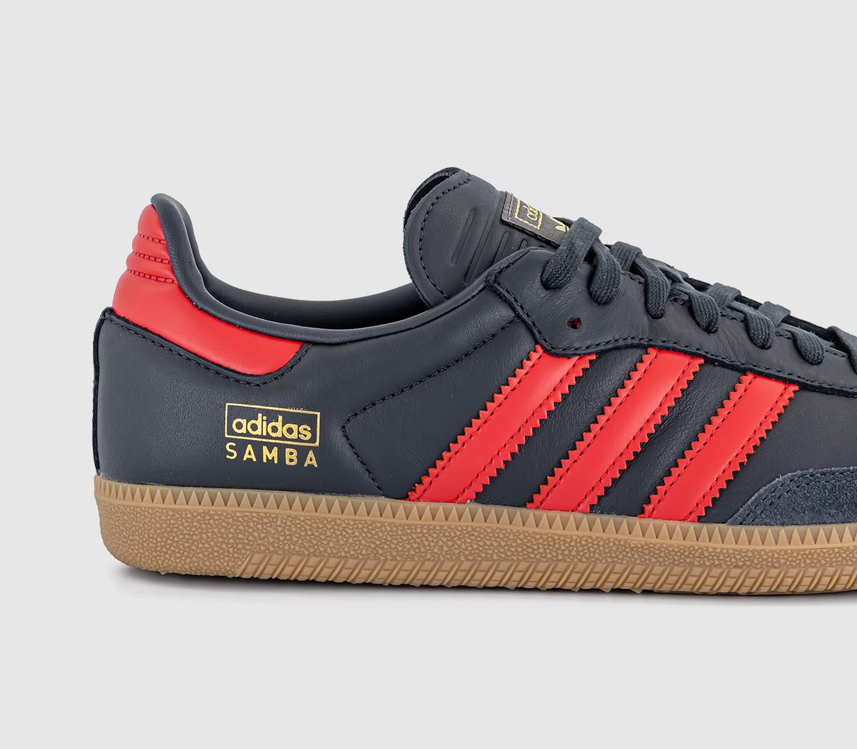 adidasSamba OG TrainersCarbon Better Scarlet Gum