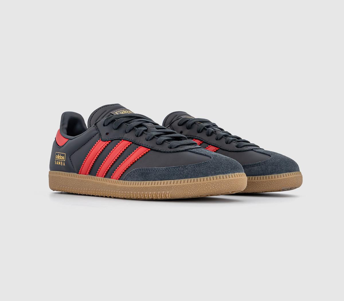 adidasSamba OG TrainersCarbon Better Scarlet Gum