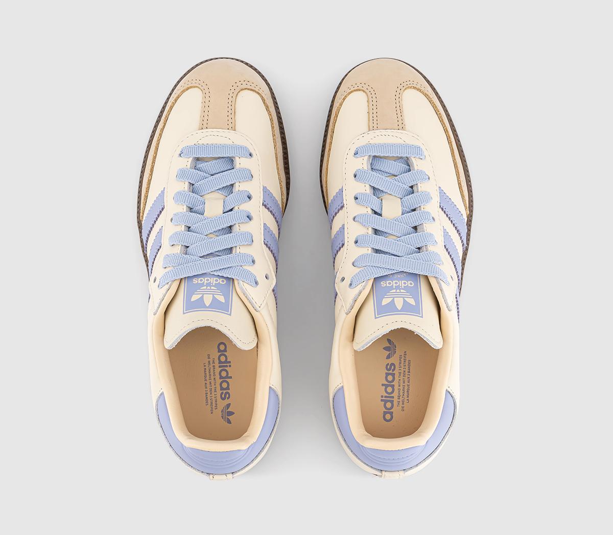 adidasSamba OG Trainers adidasSamba OG TrainersCream White Violet Tone Sand Strata