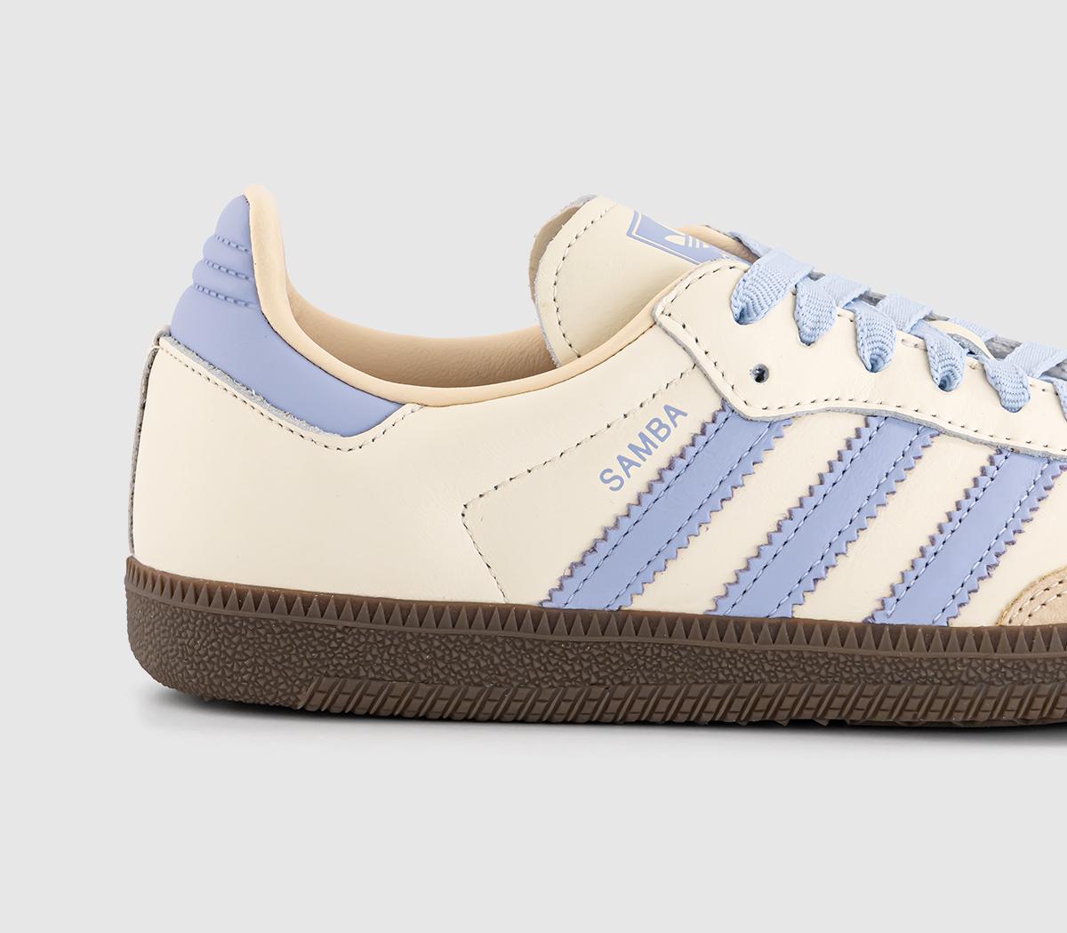 adidasSamba OG Trainers adidasSamba OG TrainersCream White Violet Tone Sand Strata