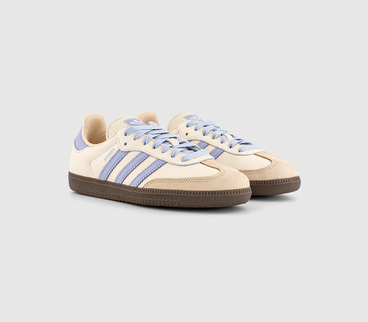 adidasSamba OG Trainers adidasSamba OG TrainersCream White Violet Tone Sand Strata