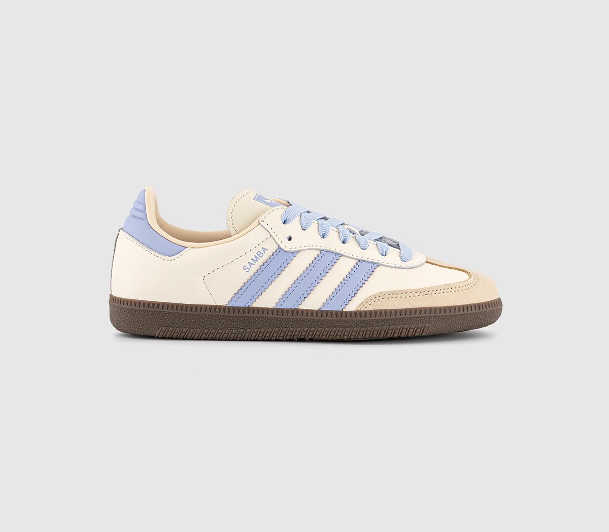 adidasSamba OG Trainers adidasSamba OG TrainersCream White Violet Tone Sand Strata