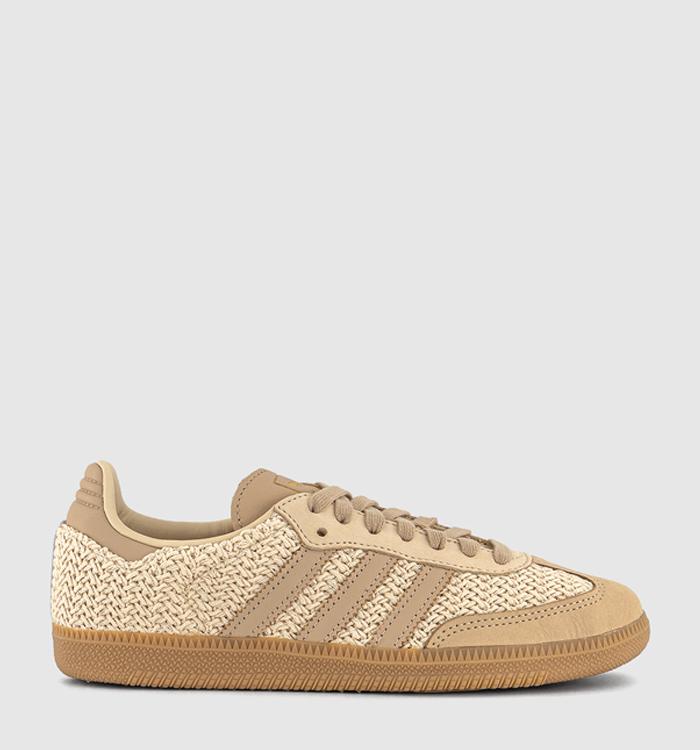 adidas Samba OG Trainers Sand Strata Megic Beige Gum