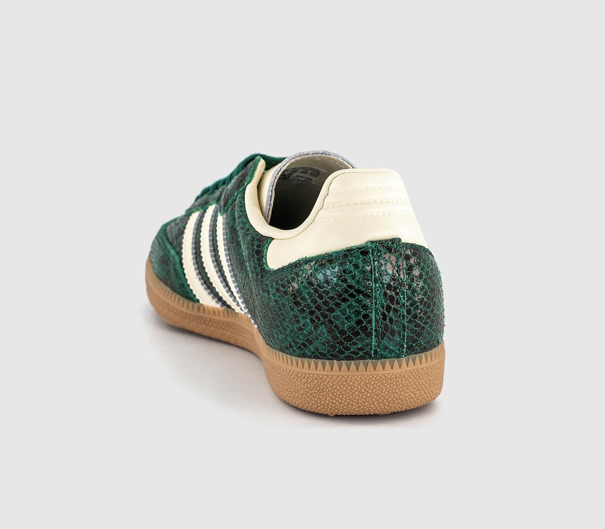 adidasSamba OG TrainersCream White Cream White Collegiate Green