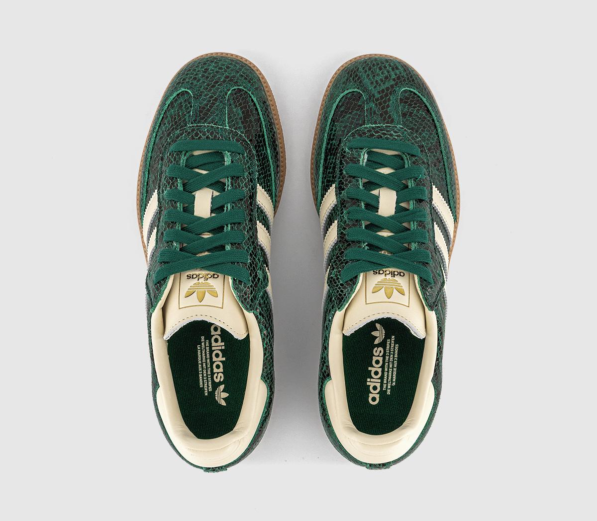 adidasSamba OG TrainersCream White Cream White Collegiate Green