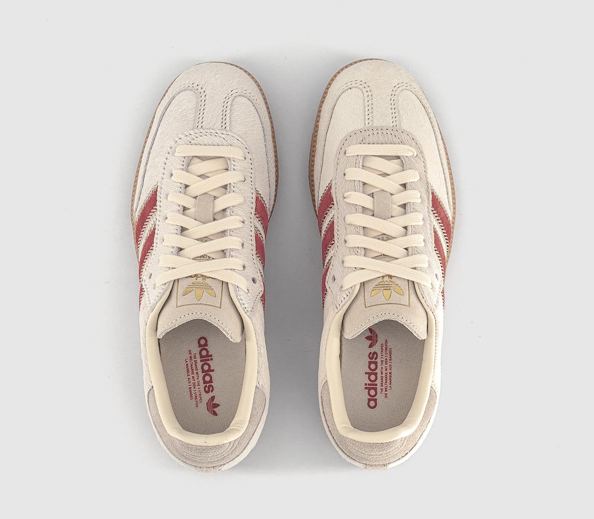 adidasSamba OG TrainersWonder Beige Cream White Better Scarlet
