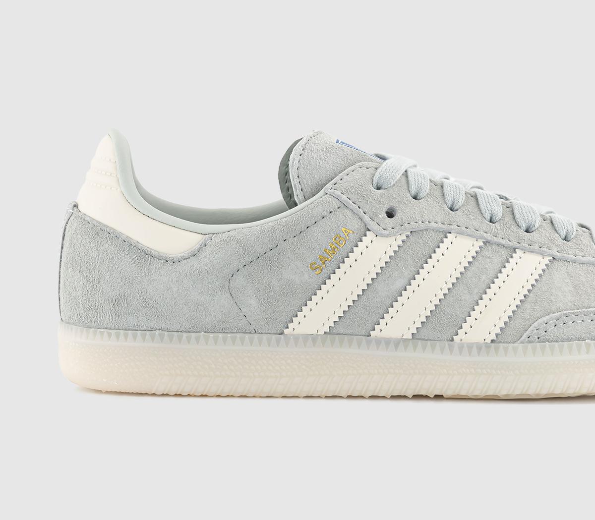 adidas Samba OG Trainers adidas Samba OG Trainers Wonder Silver Chalk White Offwhite