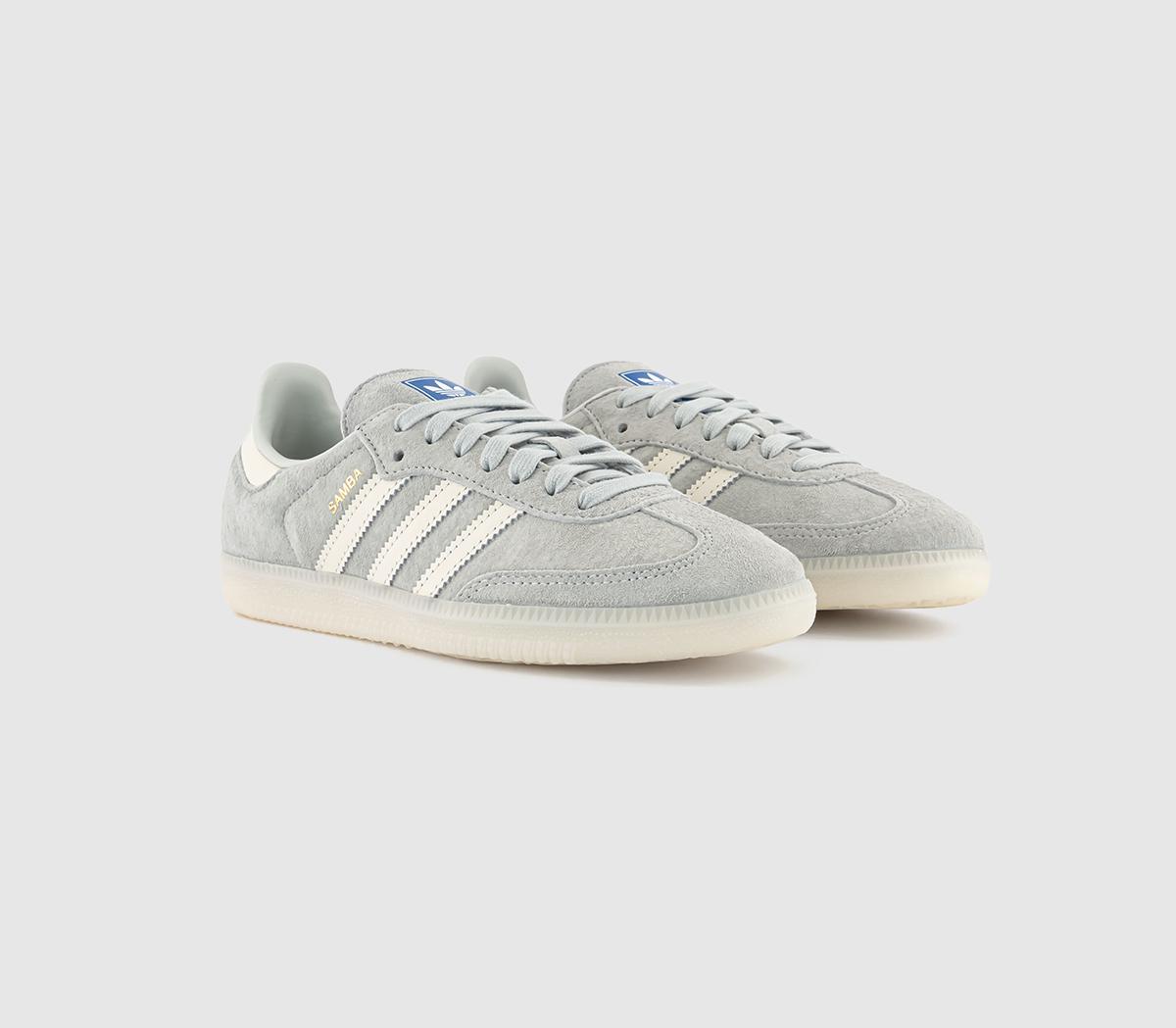 adidas Samba OG Trainers adidas Samba OG Trainers Wonder Silver Chalk White Offwhite