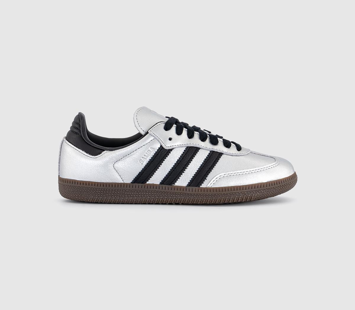 Adidas black and silver shoes deals