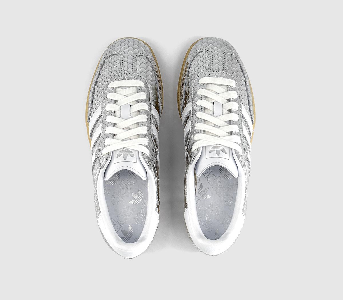 adidasSamba OG TrainersSnake Silver Metallic White Gum
