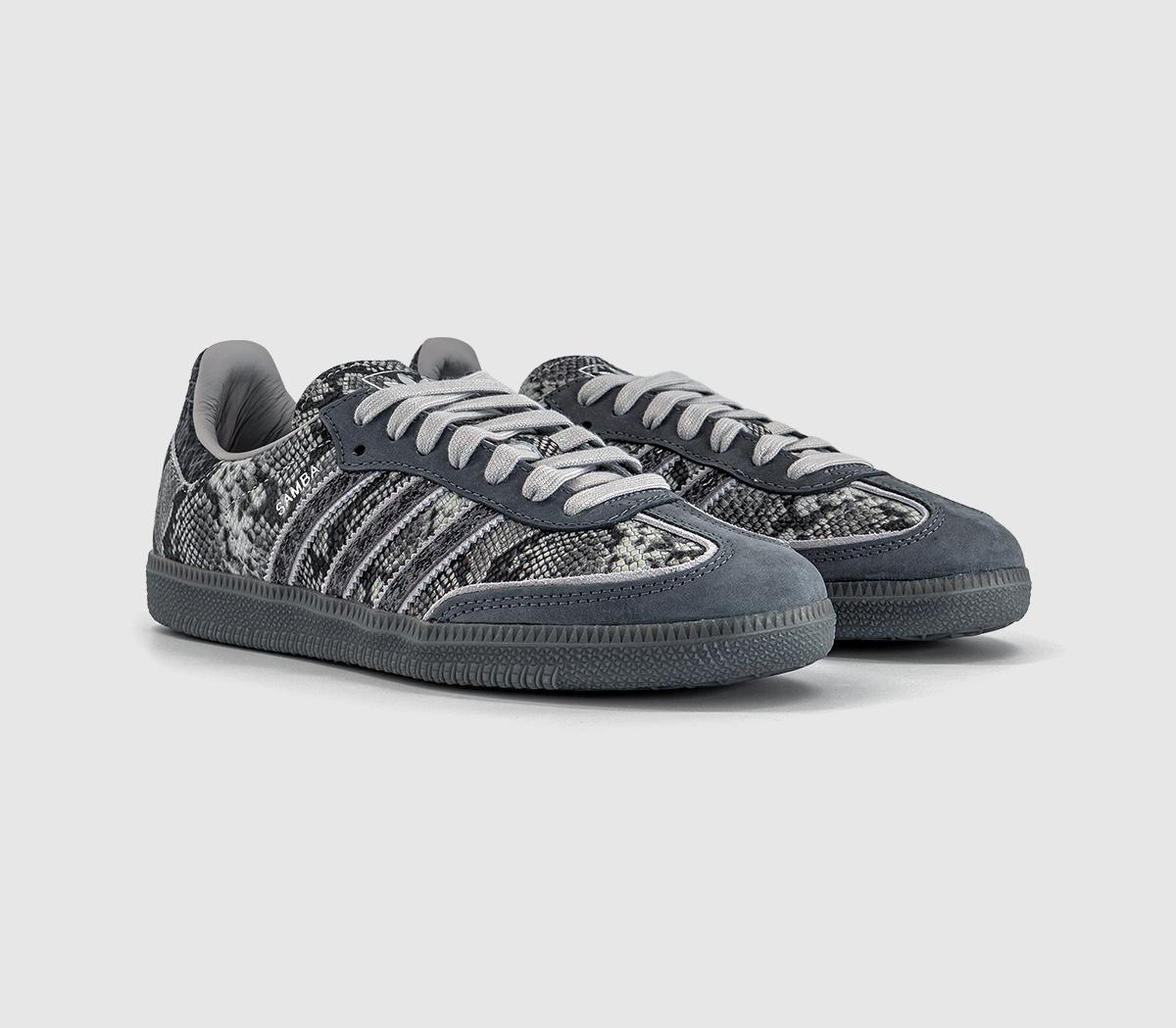 adidasSamba OG TrainersSnake Skin Grey