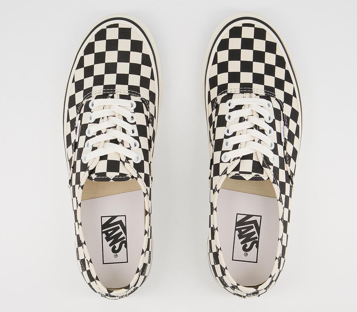 Vans Anaheim Authentic 44 Dx Vans Anaheim Authentic 44 Dx Black White Check Anaheim