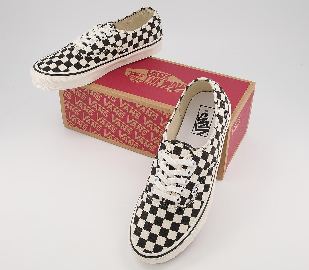 Vans Anaheim Authentic 44 Dx Vans Anaheim Authentic 44 Dx Black White Check Anaheim