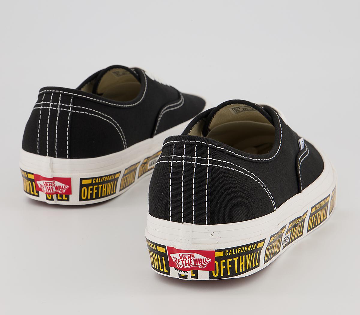 Vans Anaheim Authentic 44 Dx Trainers Vans Anaheim Authentic 44 Dx Trainers Anaheim Vanity Plate Black