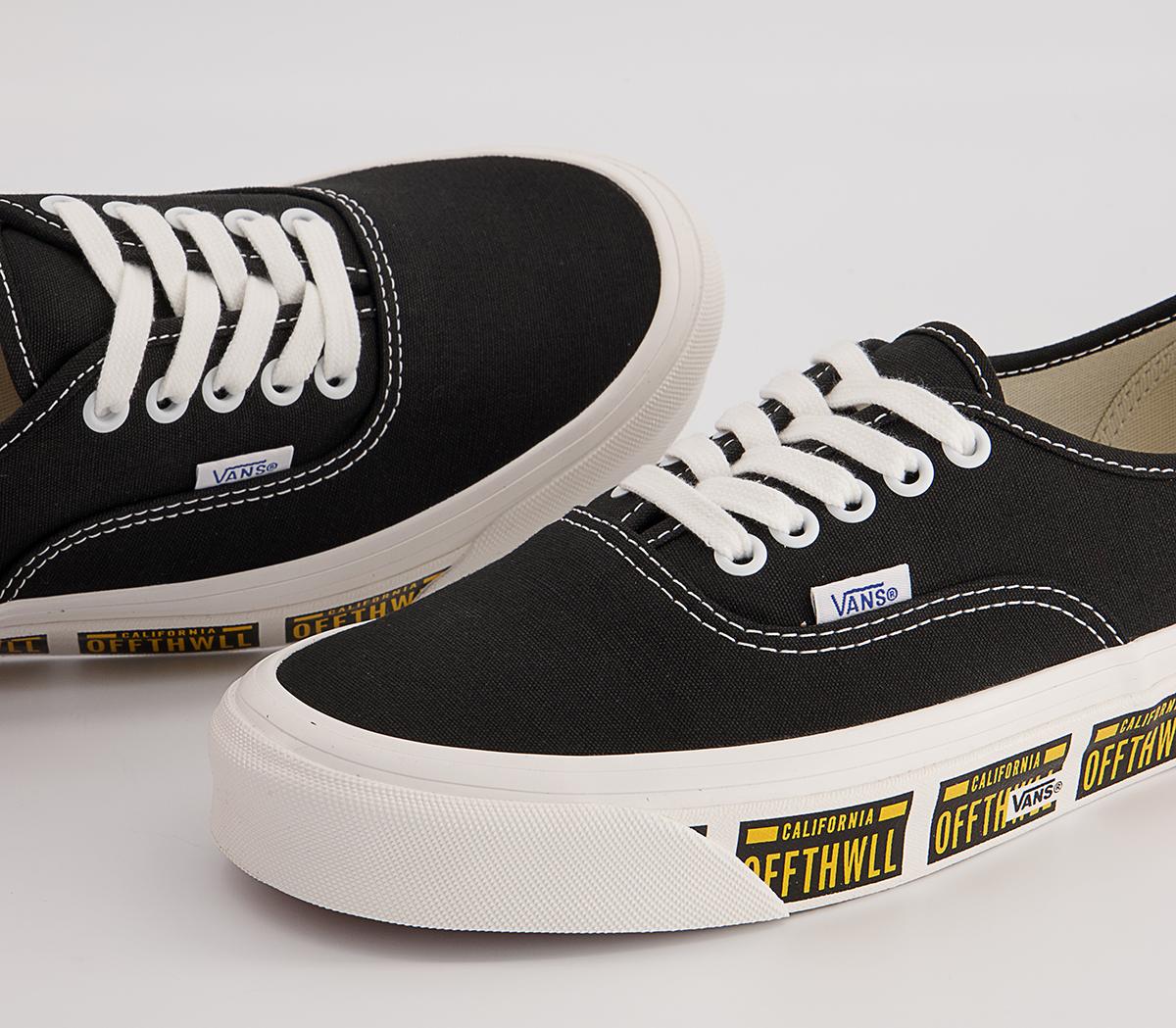 Vans Anaheim Authentic 44 Dx Trainers Vans Anaheim Authentic 44 Dx Trainers Anaheim Vanity Plate Black