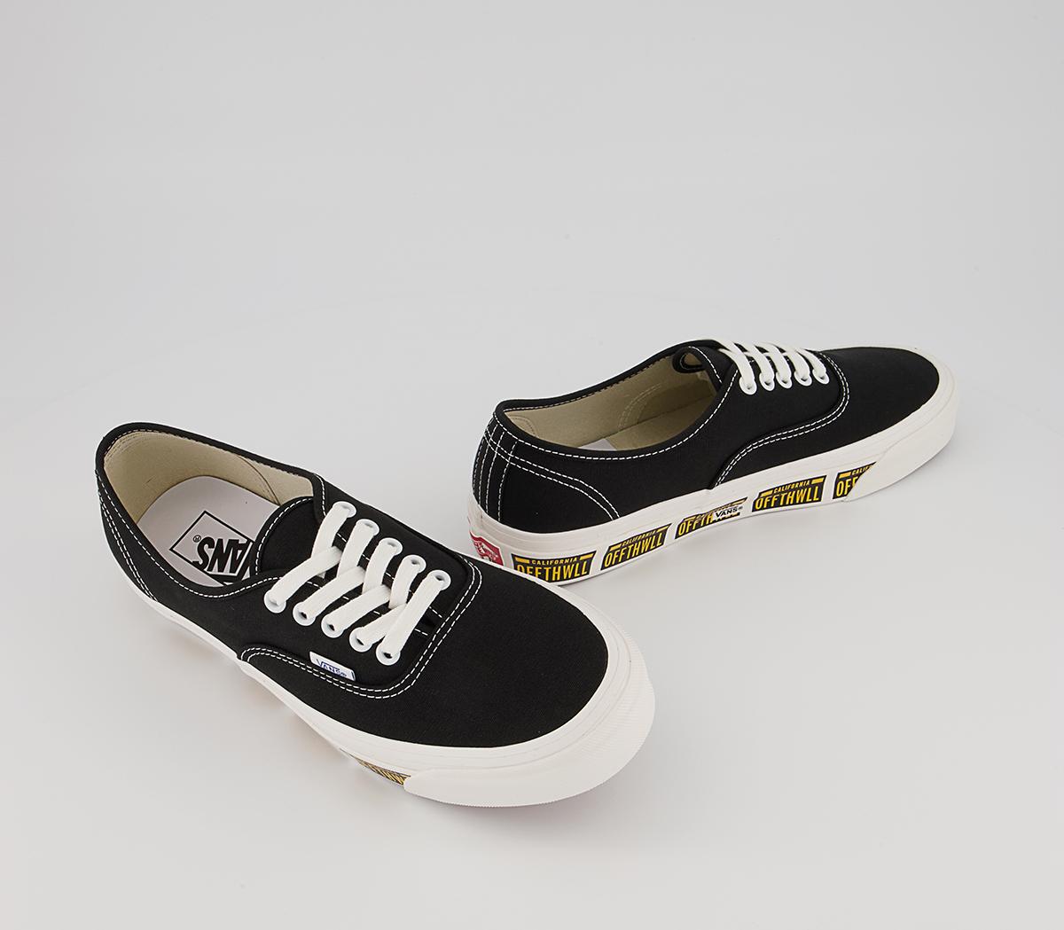 Vans Anaheim Authentic 44 Dx Trainers Vans Anaheim Authentic 44 Dx Trainers Anaheim Vanity Plate Black